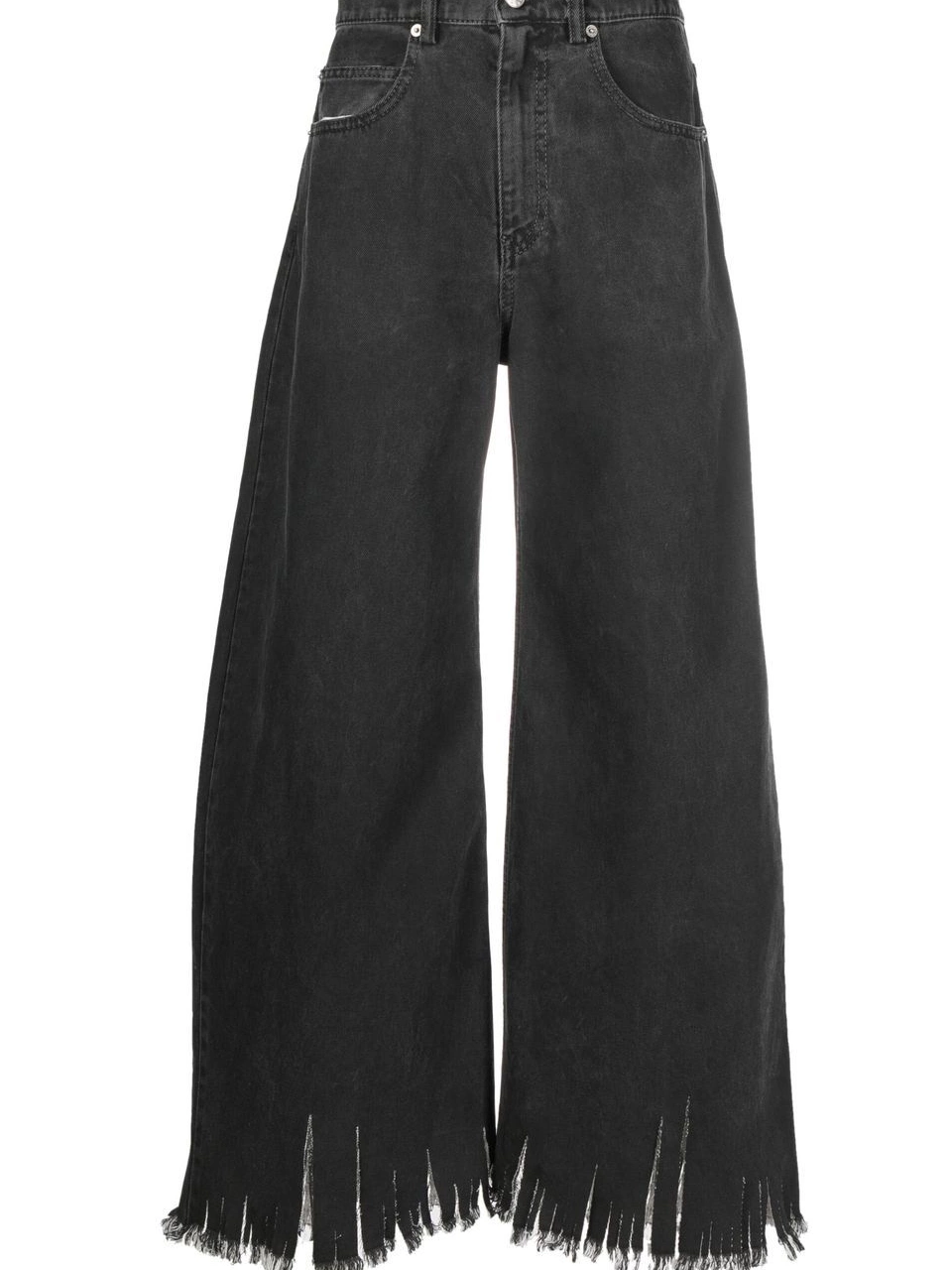 Cheap wide Alanui fringed leg Women jeans 0803